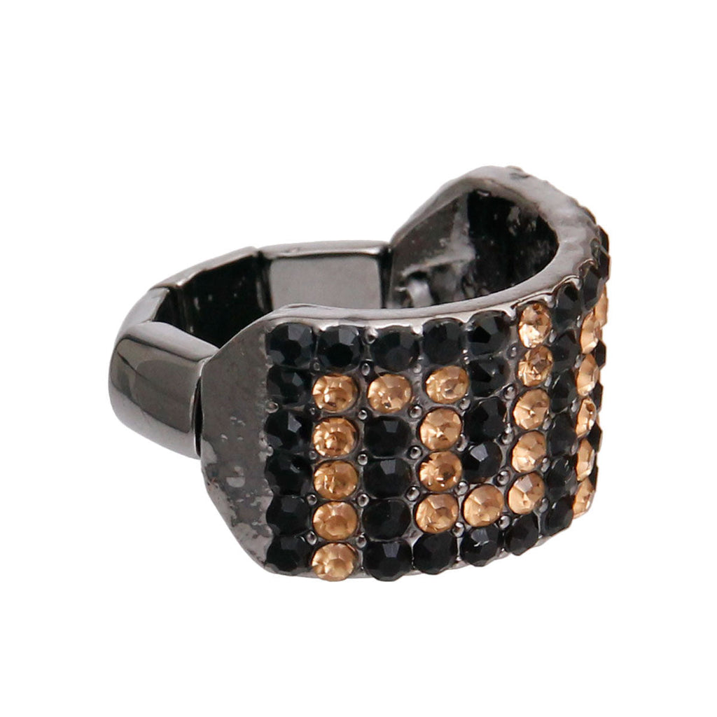 Statement Ring Hematite Hues Stylish Signature Jewelry