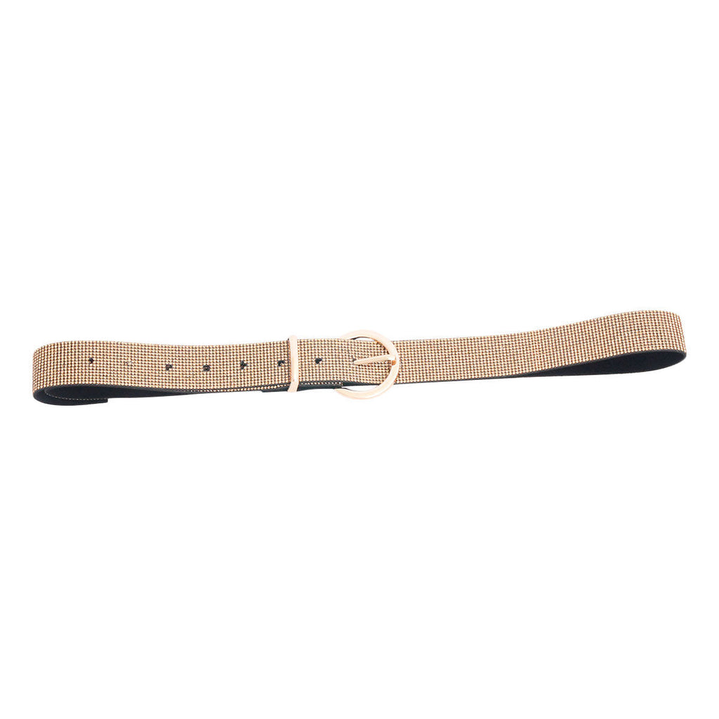 Fashion Belt Gold Stone 15 Line Stylish Accessory