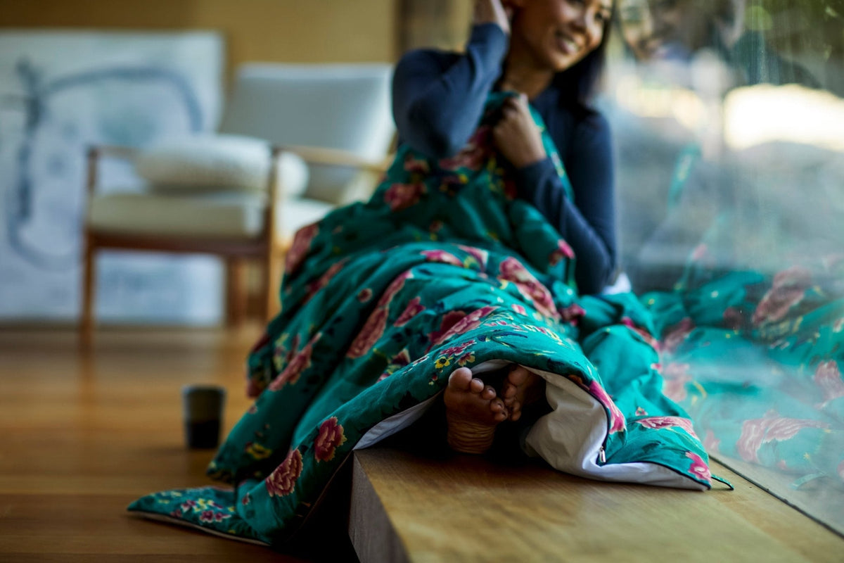Open Road Portable Silk Throw Set