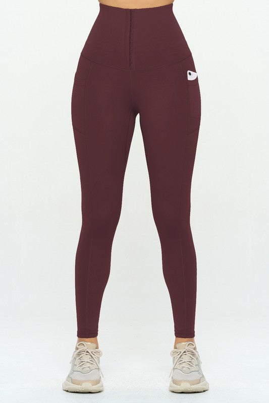 Soft Body Shaping Leggings with Pockets