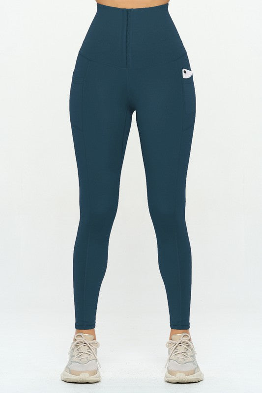 Soft Body Shaping Leggings with Pockets
