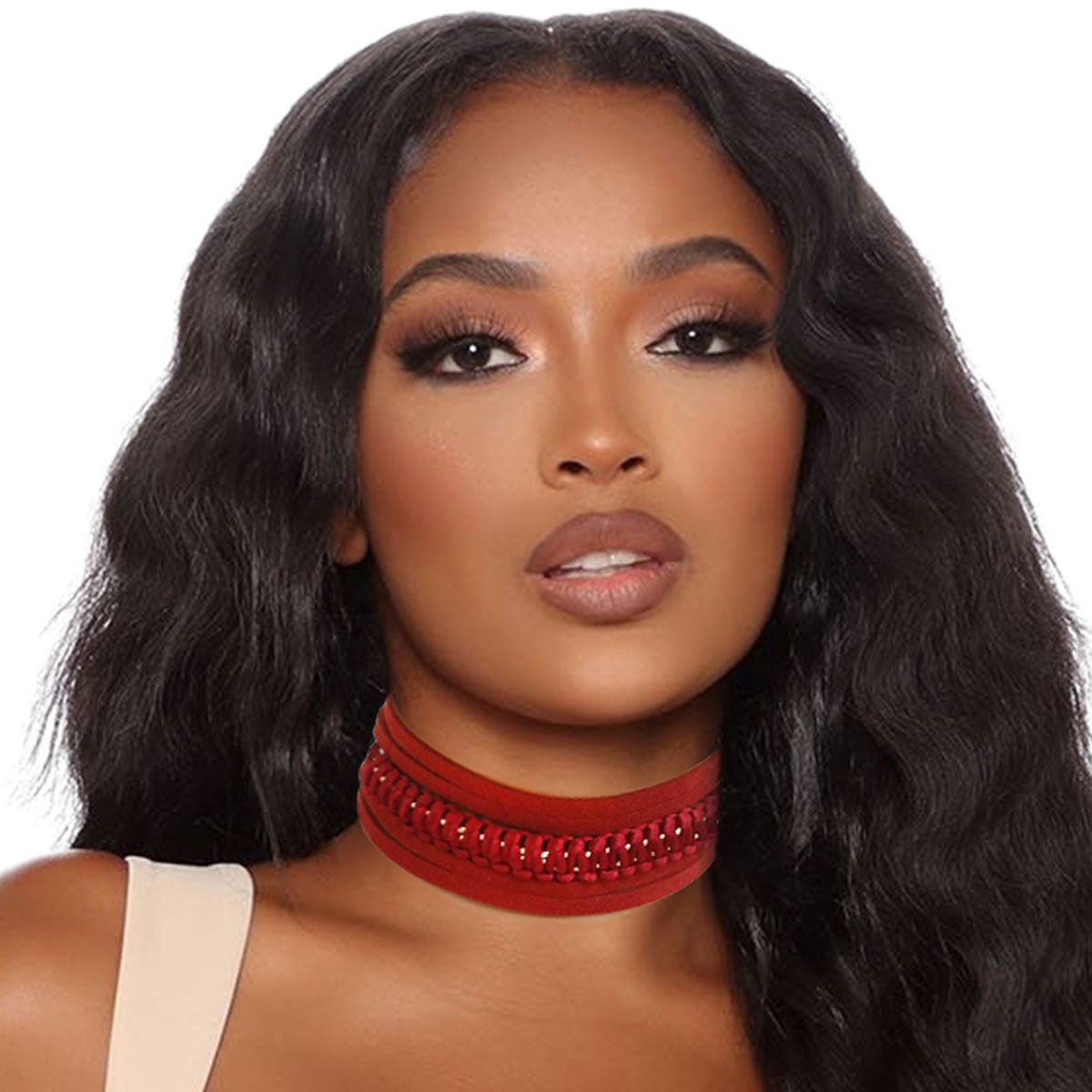 Choker Necklace Ribbon Stylish Trendy Fashion Jewelry Accessory