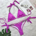 PAYASEN Rhinestone Bikini - Crystal Diamond Swimsuit for Women