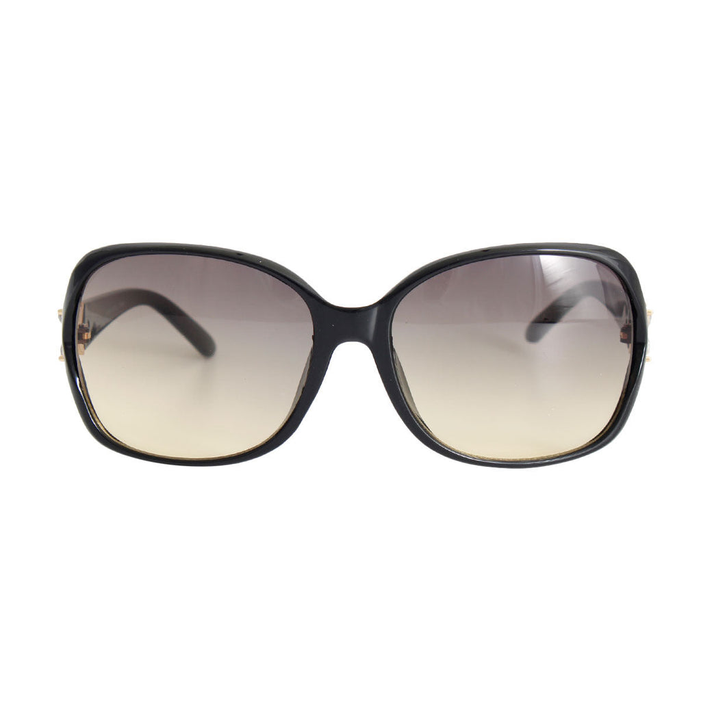 Sunglasses Retro Black Flower Stylish Statement Accessories