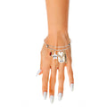 Charm Bangle Burnished Silver Stylish American Jewelry Accessory