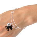 Halloween Witch Charm Bangle Bracelet – Trendy Statement Jewelry Accessory