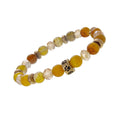 Bead Bracelet Stone Paw Stylish Casual Jewelry Accessory