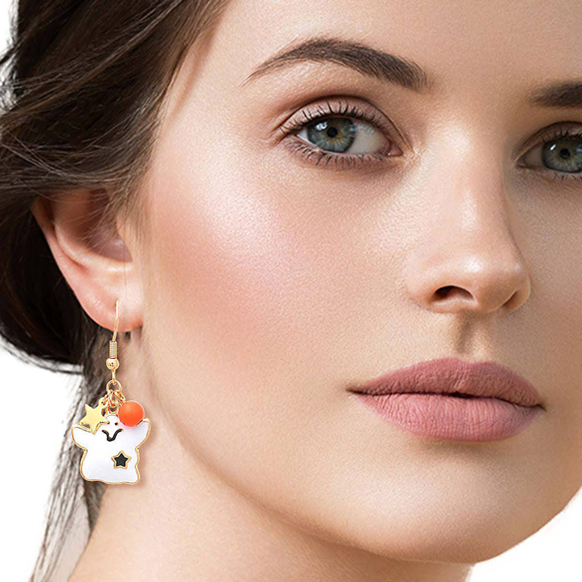 Fashion Ghost Fish Hooks White Stylish Jewelry Accessory