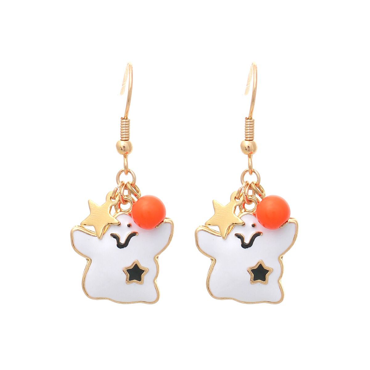 Fashion Ghost Fish Hooks White Stylish Jewelry Accessory