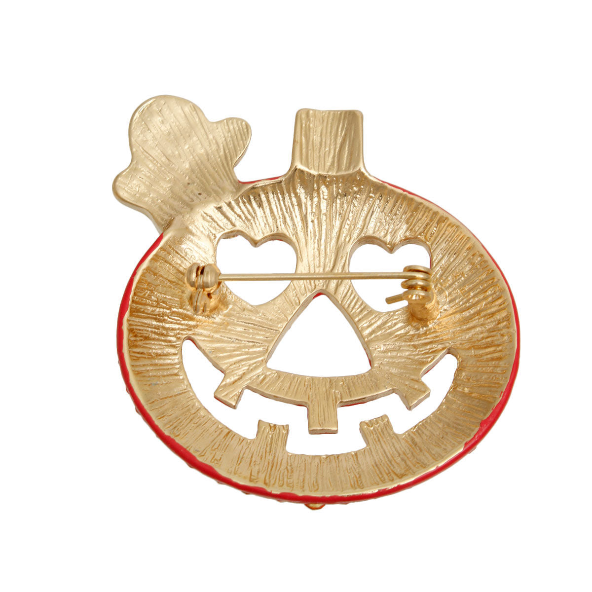 Statement Halloween Jack O Lantern Ghost Brooch Accessory
