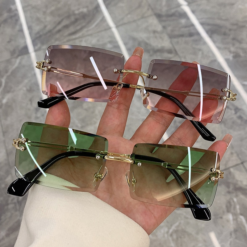 Frameless Sunglasses