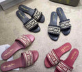 Canvas Tote with Matching Comfort Slides