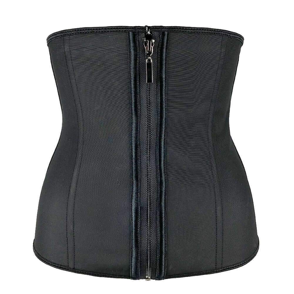 Latex Waist Trainer Corset for Women – Clip & Zip Tummy Control