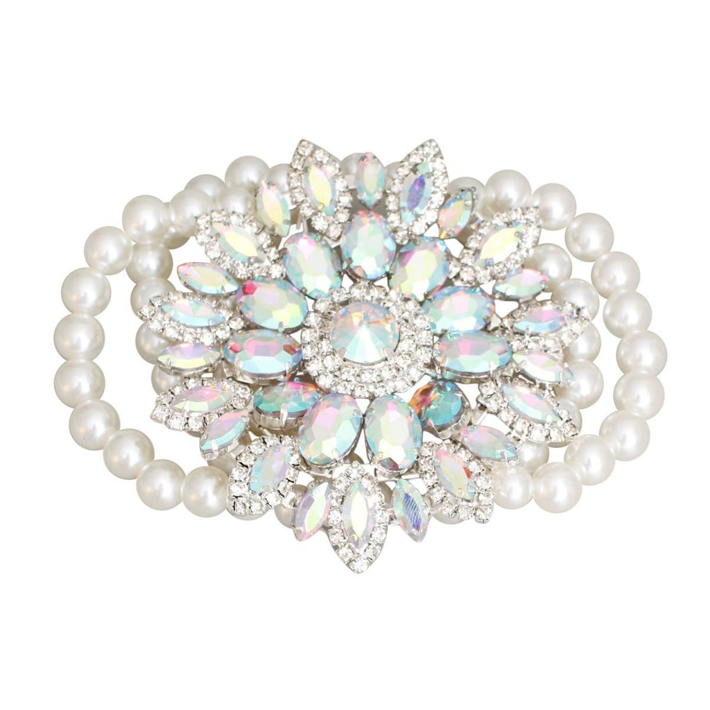 Pearl Bracelet Radiant Aurora Stylish Statement Jewelry Accessory