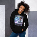 Glitched Genius Hoodie – Limited Drop – Afrofuturism Black Women STEM Robotics Art Unisex