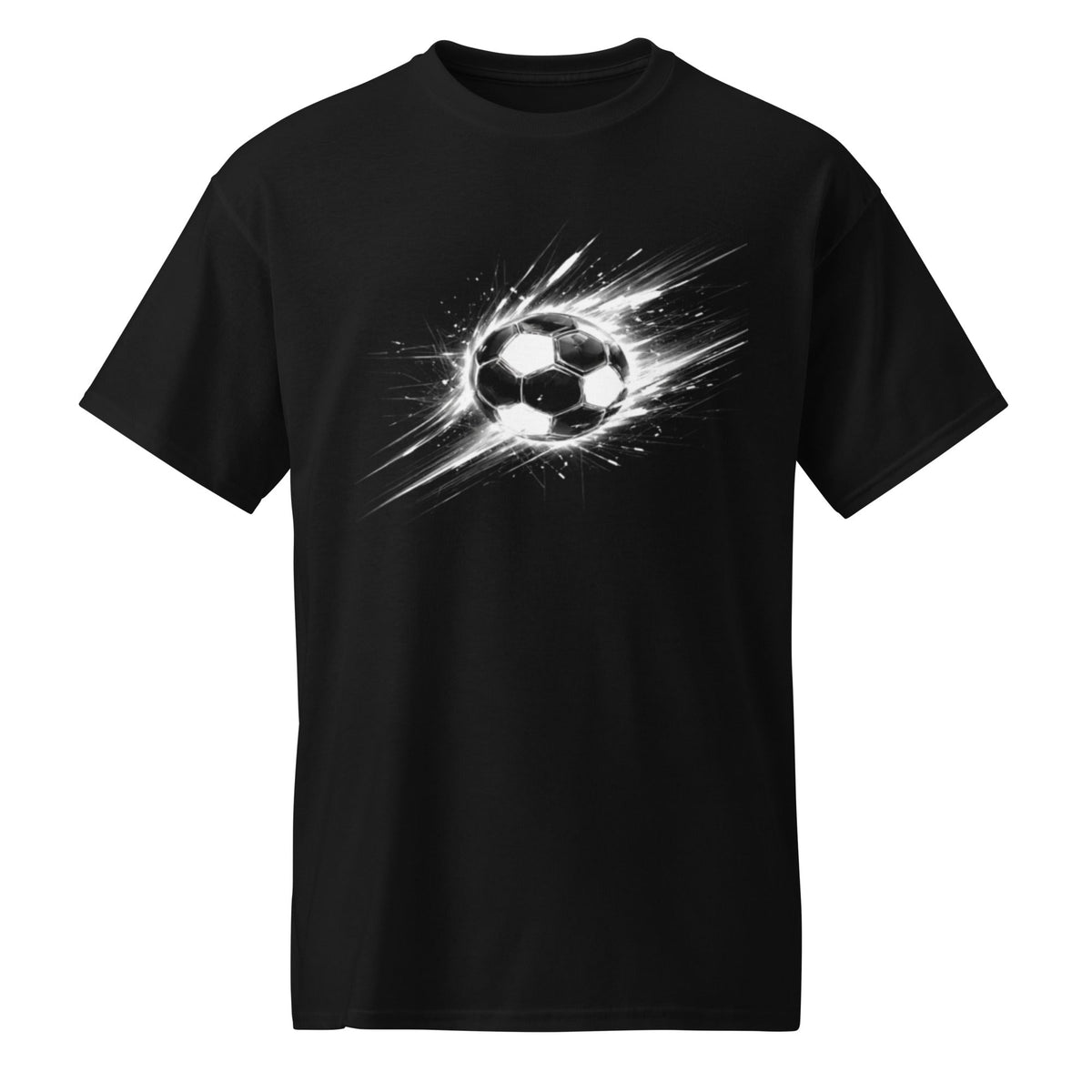 Blackout Strike T-Shirt – Limited Drop – Futuristic Soccer Graphic Tee