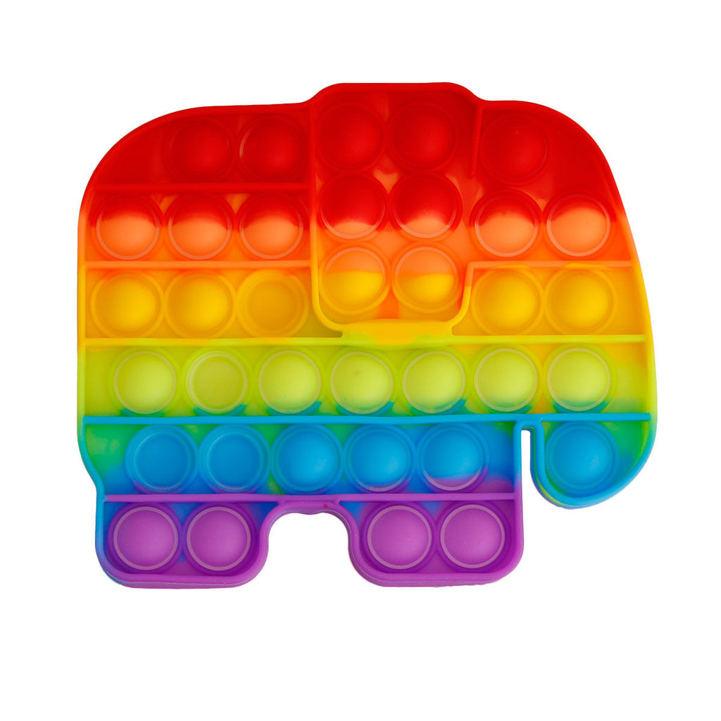 Push Pop Bubble Fidget Toy Elephant Trendy Sensory Accessory