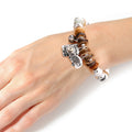 Bracelet Wooden Mixed Bead Happy Camper Trendy Jewelry Accessory