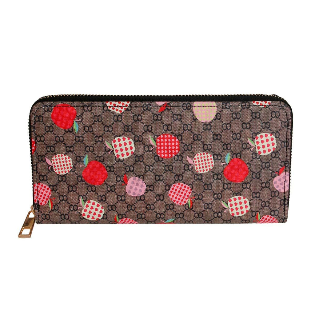 Woven Brown Wallet Stylish Casual Fashion Accessory