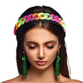 Chain Link Headband Rainbow Stylish Statement Accessory