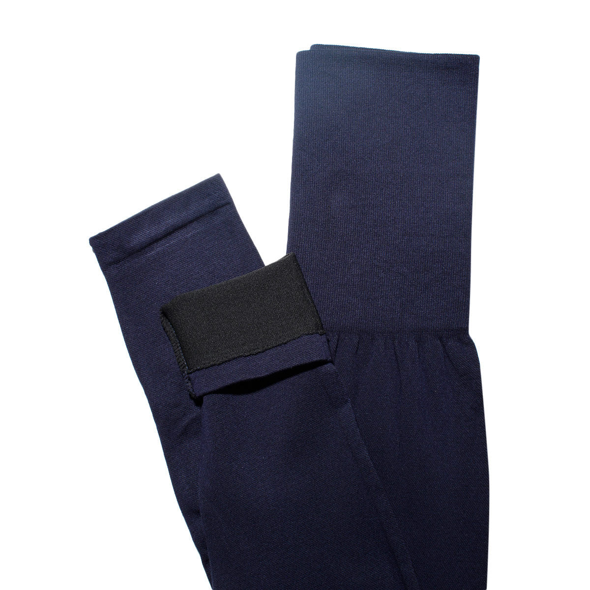 Plus Size Navy High Waist Leggings 33-39 Inch Stylish Casual Fit